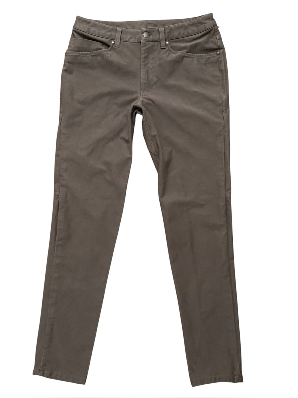 Lululemon ABC Pants Mens Size 30 Slim Fit 5-Pockets Utilitech Stretch Gray